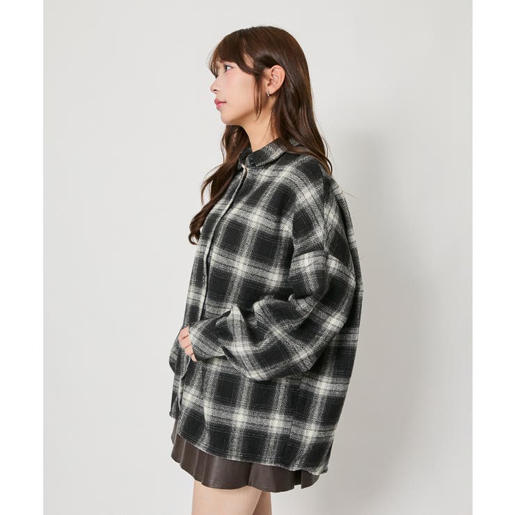 厚手起毛 チェック柄シャツ｜全４色 | GORGE  | 詳細画像15 