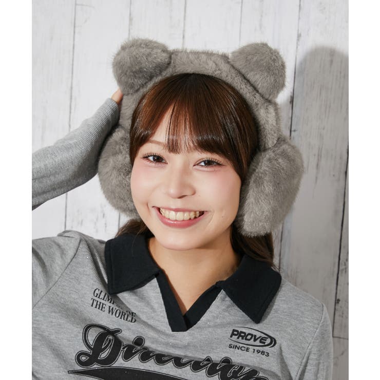 ふわふわファー クマ耳イヤーマフ｜全４色 | GORGE  | 詳細画像6 