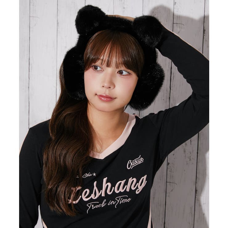 ふわふわファー クマ耳イヤーマフ｜全４色 | GORGE  | 詳細画像10 
