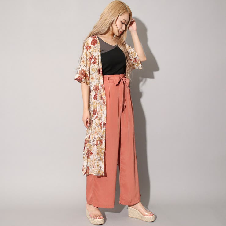 楊柳リボンベルトパンツ 品番 Gorw Gorge ゴージ のレディースファッション通販 Shoplist ショップリスト