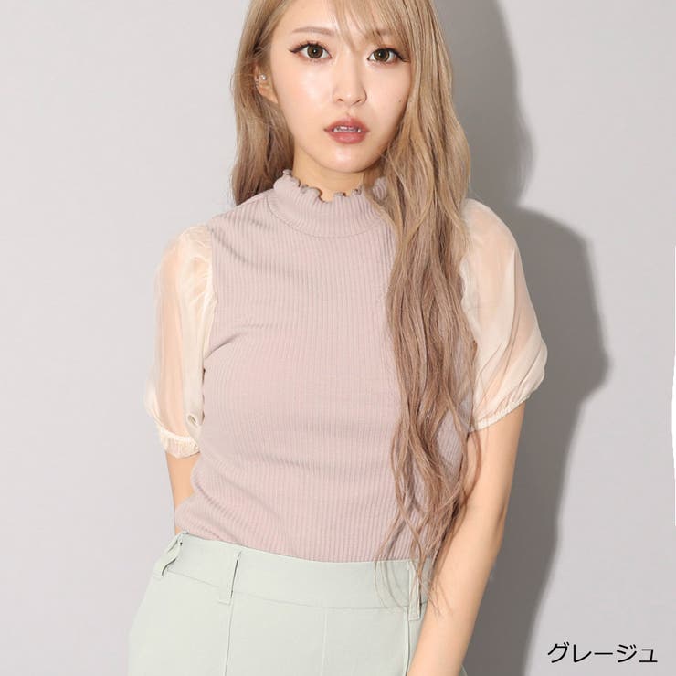 【即日発送】新品タグ付き ロージーモンスター オーガンジー トップス 楽天市場】オーガンジー トップス（レディースファッション）の通販