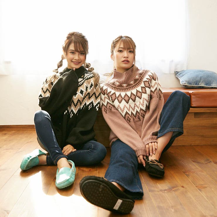 ノルディック柄ニット[品番：GORW0004493]｜GORGE （ゴージ）の