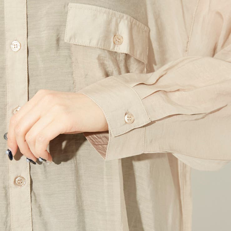 シアーシャツ | GORGE  | 詳細画像8