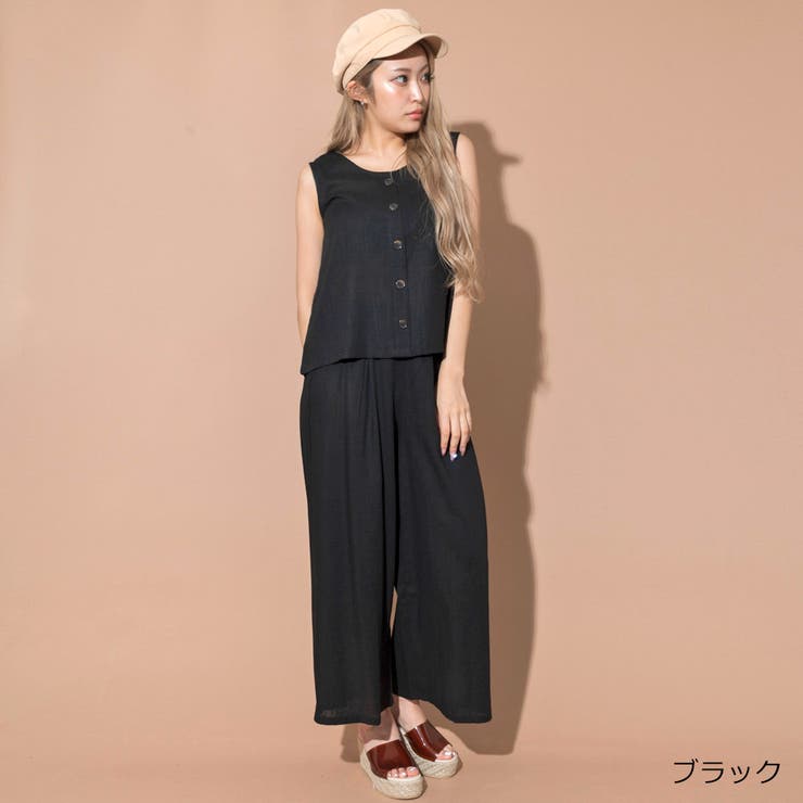 レーヨン麻2WAYセットアップ[品番：GORW0005115]｜GORGE