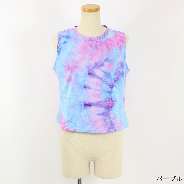 L.G.B.  TANK/MID タイダイ総柄 ロング タンクトップ リブ素材 タイダイ リブ タンクトップ [全2色] – muta Online Store