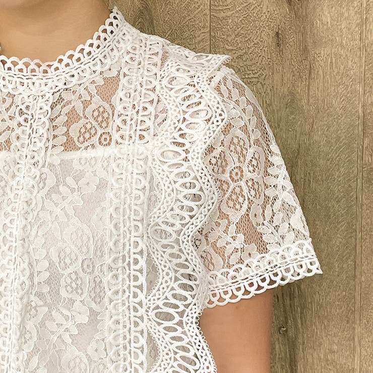 キャミ付き総レースtシャツ 品番 Gorw Gorge ゴージ のレディースファッション通販 Shoplist ショップリスト