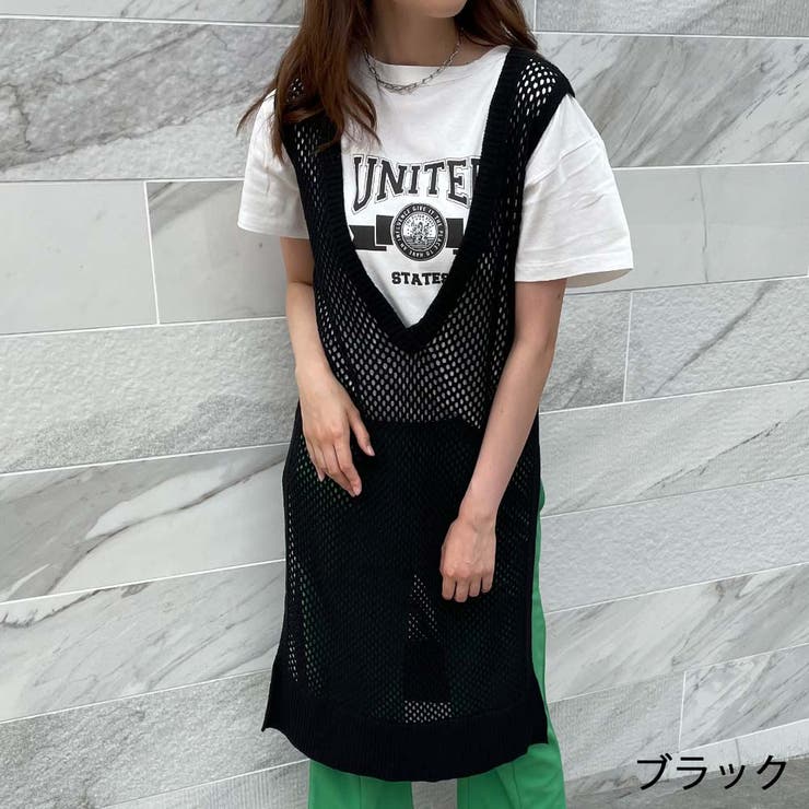 透かし編みロングベスト[品番：GORW0006168]｜GORGE （ゴージ）のレディースファッション通販｜SHOPLIST（ショップリスト）