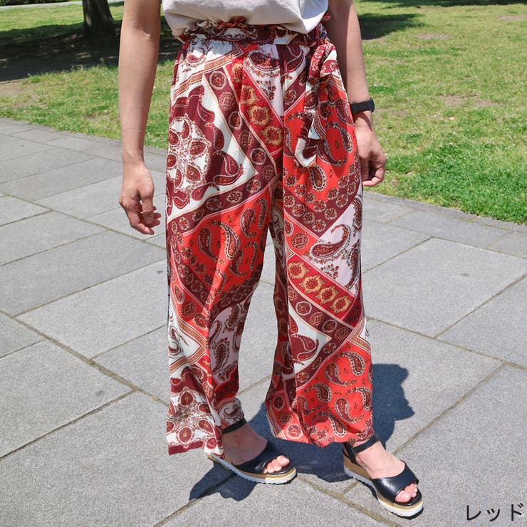 ペイズリー柄パンツ[品番：GORW0004161]｜GORGE （ゴージ）の