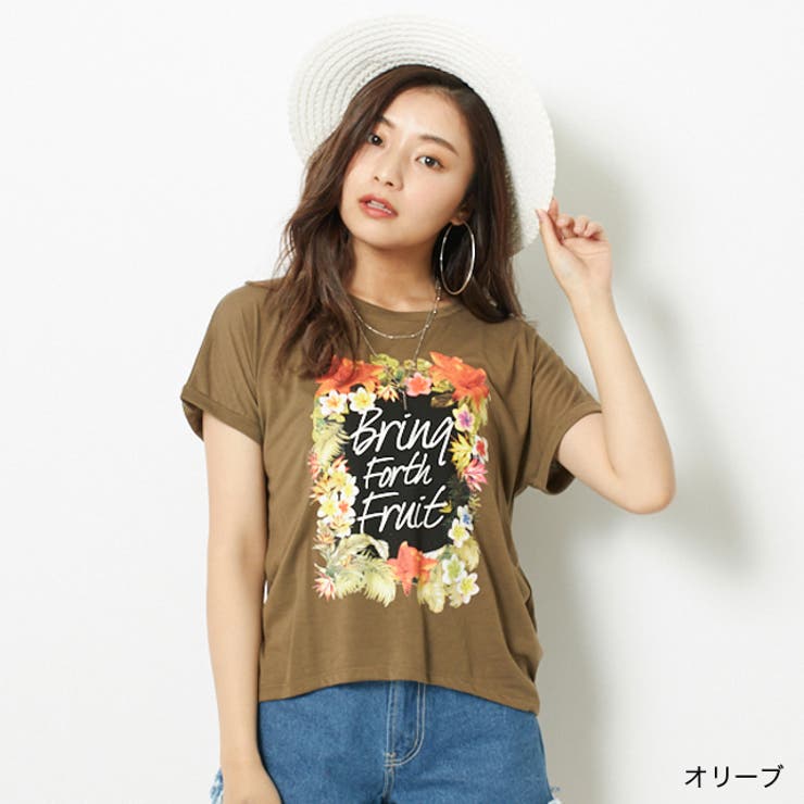ボタニカルプリントTシャツ[品番：GORW0002980]｜GORGE （ゴージ