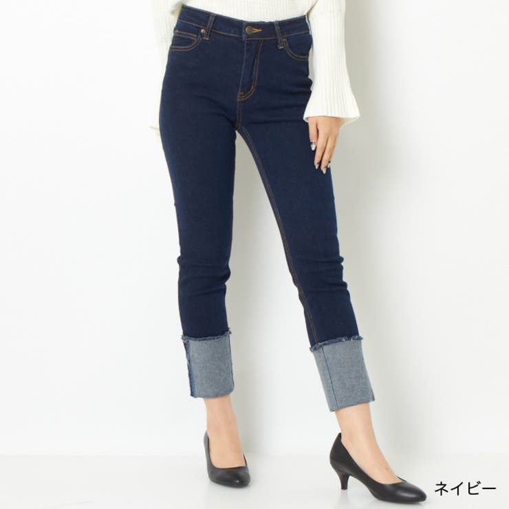 デニムロールアップスキニー[品番：GORW0002338]｜GORGE