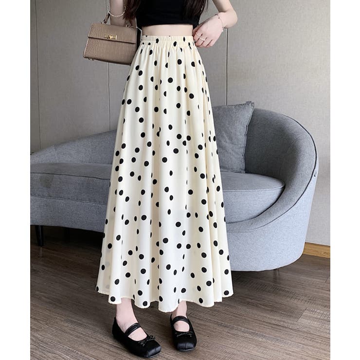 スカート 花柄シフォンフレアロングスカート : ZOZOTOWN Yahoo