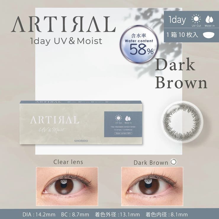 アーティラル1day【10枚】 | コンタクトレンズ通販のグランプリ | 詳細画像5 