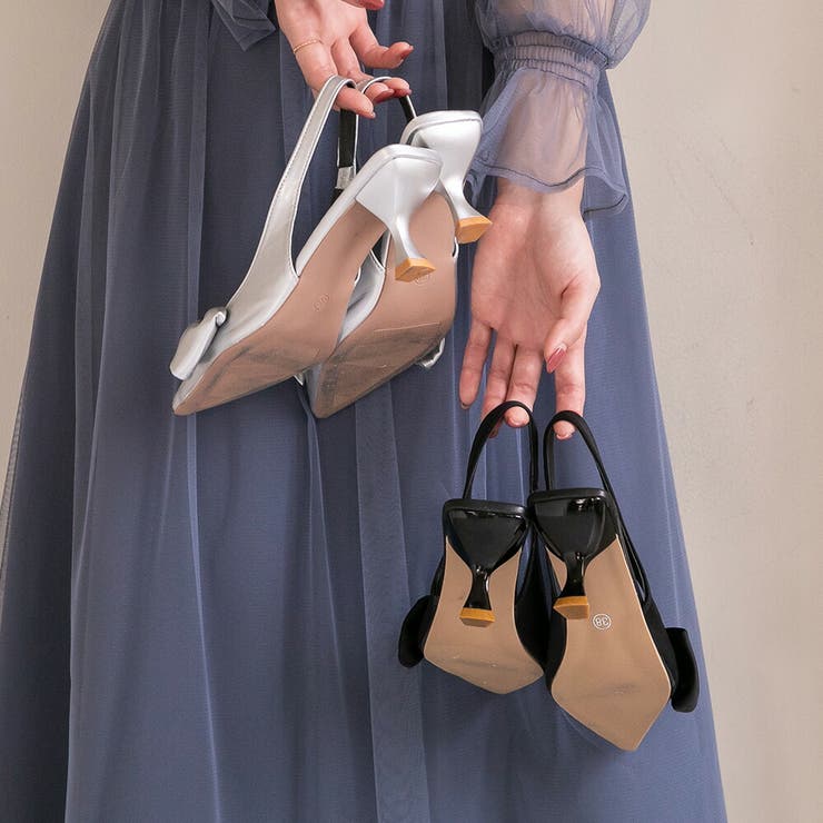 リボン バックストラップ パンプス | epicday | 詳細画像10 