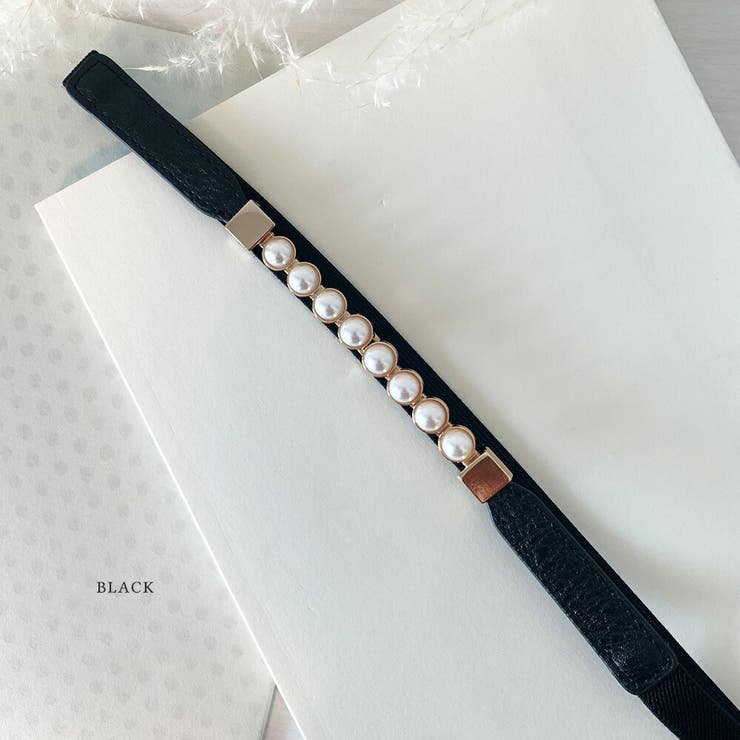 ブラック | パールバックルゴムベルト haremode ハレモード | epicday