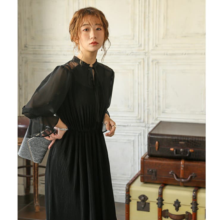 epic day エピックデイ シフォン　ロングドレス　結婚式Ｌ 楽天市場】【10%OFF】epic day エピックデイ パーティードレス