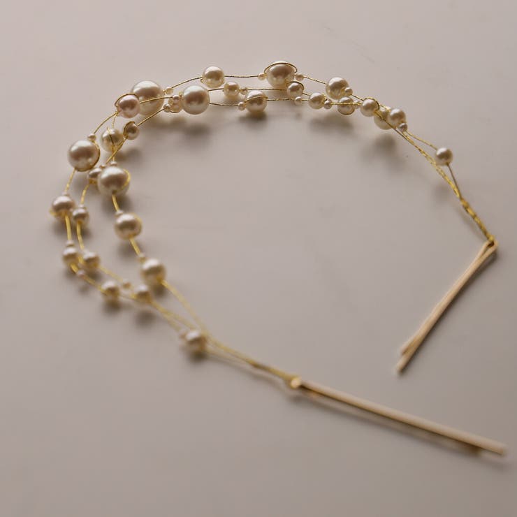 3連パールヘッドドレス haremode ハレモード | epicday | 詳細画像3 