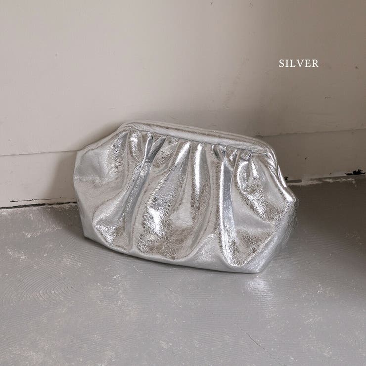 シルバー | メタリック がま口 クラウド | epicday