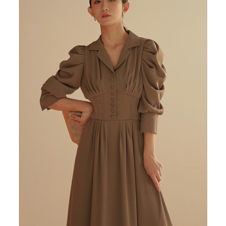 リブウエストテーラードロングドレス ドレス 結婚式 | epicday | 詳細画像41 