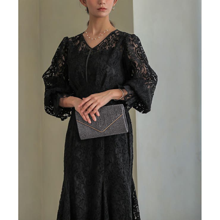 レースロングマーメイドドレス ドレス 結婚式 | epicday | 詳細画像30 