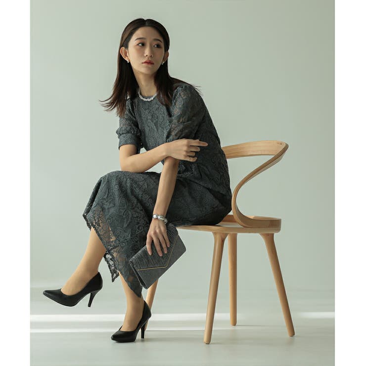 レースタイトロングドレス ドレス 結婚式 | epicday | 詳細画像11 