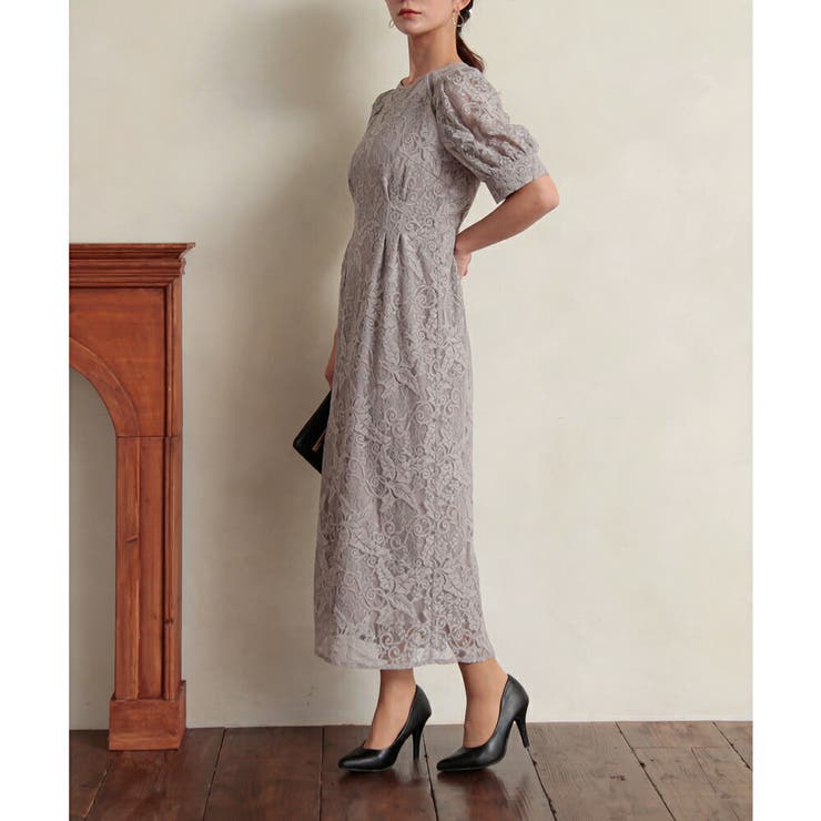 レースタイトロングドレス ドレス 結婚式 | epicday | 詳細画像28 