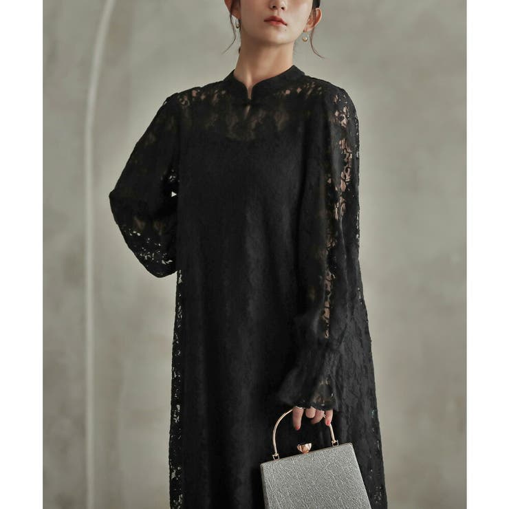 ボリュームスリーブレースドレス ドレス 結婚式 | epicday | 詳細画像39 