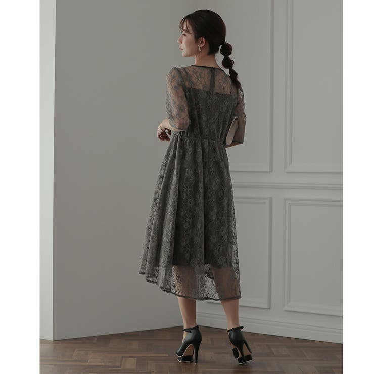 ラメレースドレス ドレス 結婚式 | epicday | 詳細画像9 