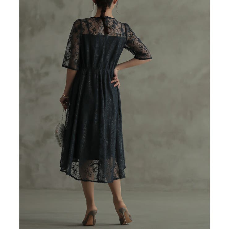 ラメレースドレス ドレス 結婚式 | epicday | 詳細画像40 