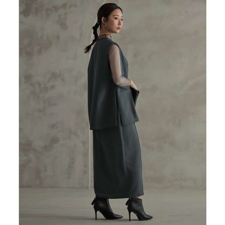 プルオーバージレ＆ワンピースセットＭサイズ epic day ドレス プルオーバージレ＆ワンピースセットアップ