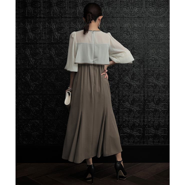 シフォンコンビネーションマーメイドドレス ドレス 結婚式 | epicday | 詳細画像26 