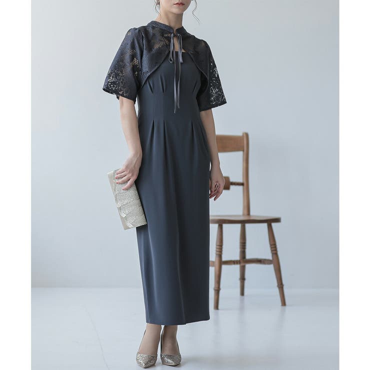 ジャガードレーストップスドレス ドレス 結婚式 | epicday | 詳細画像22 