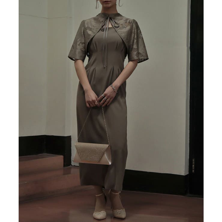 ジャガードレーストップスドレス ドレス 結婚式 | epicday | 詳細画像25 