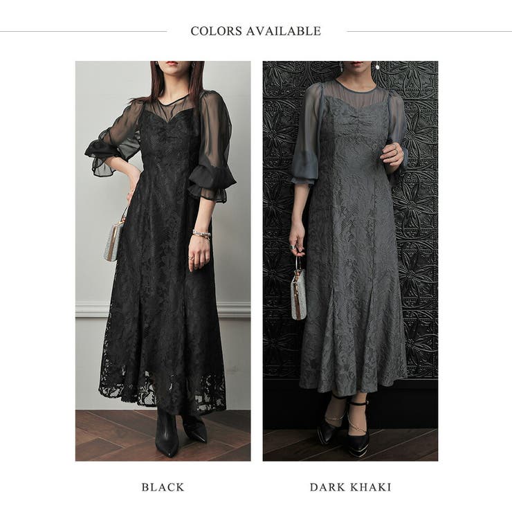 ジャガードレースドレス ドレス 結婚式 | epicday | 詳細画像47 