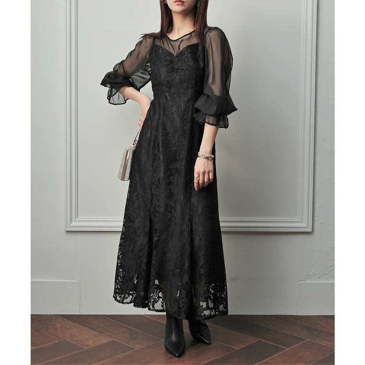 ジャガードレースドレス ドレス 結婚式 | epicday | 詳細画像9 