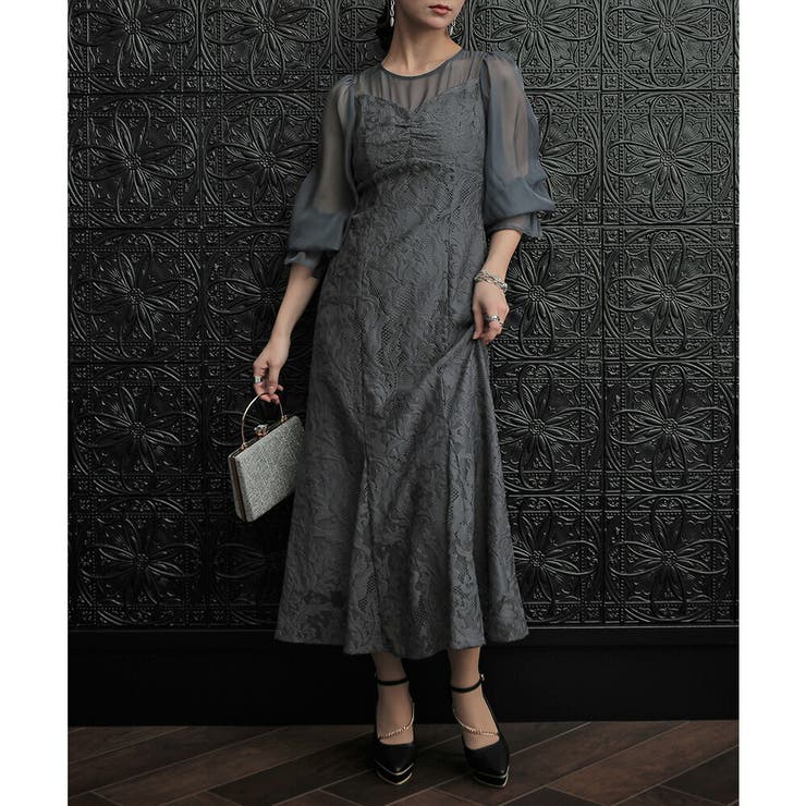 ジャガードレースドレス ドレス 結婚式 | epicday | 詳細画像23 