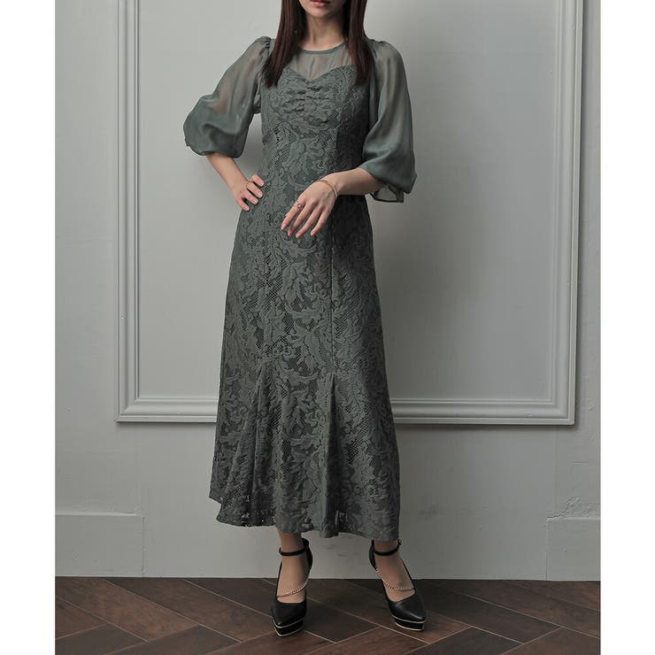 ジャガードレースドレス ドレス 結婚式 | epicday | 詳細画像41 