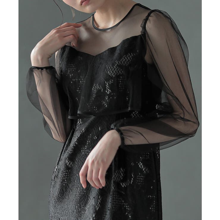 レイヤードタイトロングドレス ドレス 結婚式 | epicday | 詳細画像41 