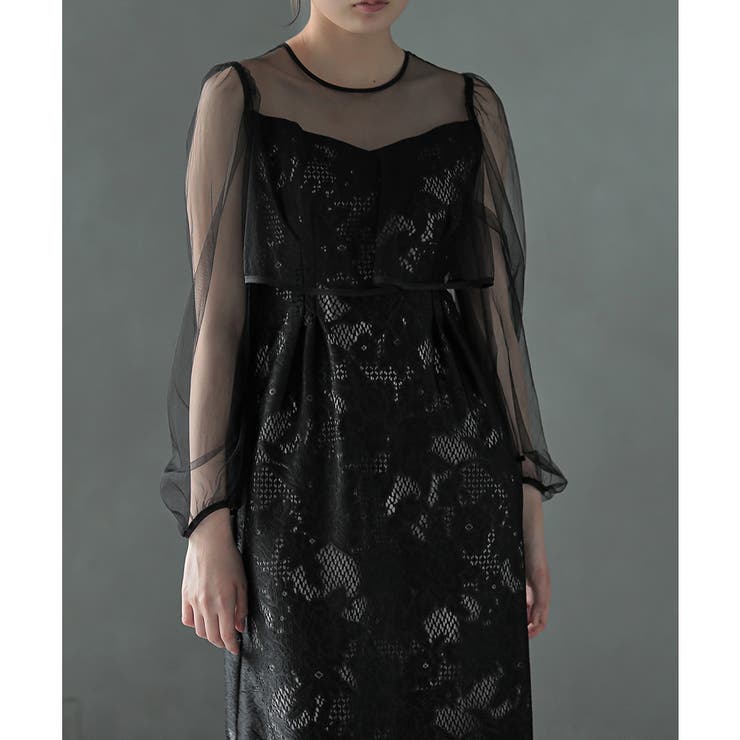 レイヤードタイトロングドレス ドレス 結婚式 | epicday | 詳細画像13 