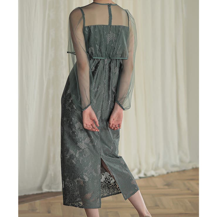 レイヤードタイトロングドレス ドレス 結婚式 | epicday | 詳細画像37 