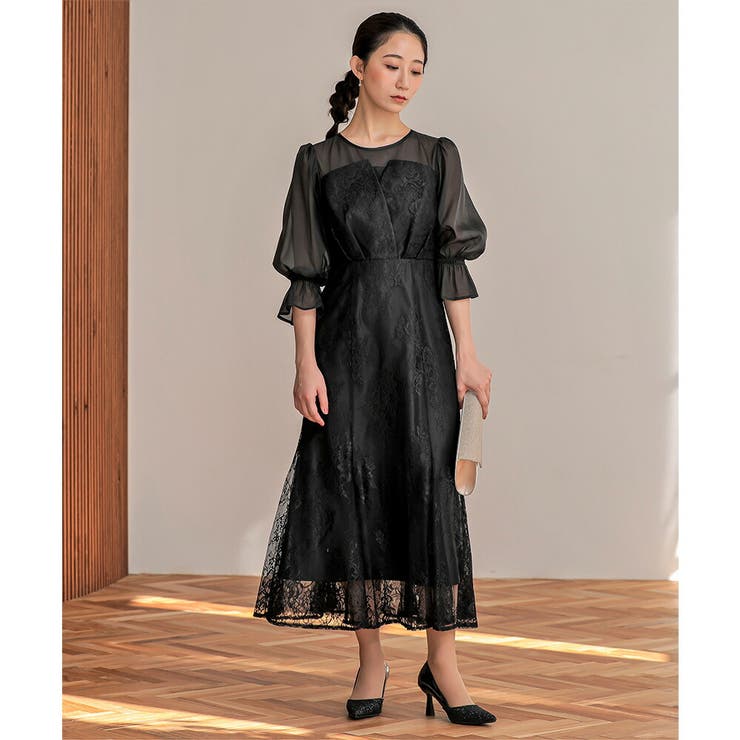 レースロングマーメイドドレス ドレス 結婚式 | epicday | 詳細画像4 