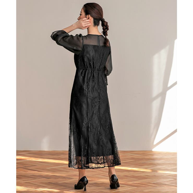 レースロングマーメイドドレス ドレス 結婚式 | epicday | 詳細画像6 