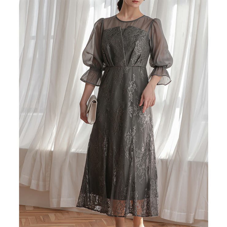 レースロングマーメイドドレス ドレス 結婚式 | epicday | 詳細画像21 