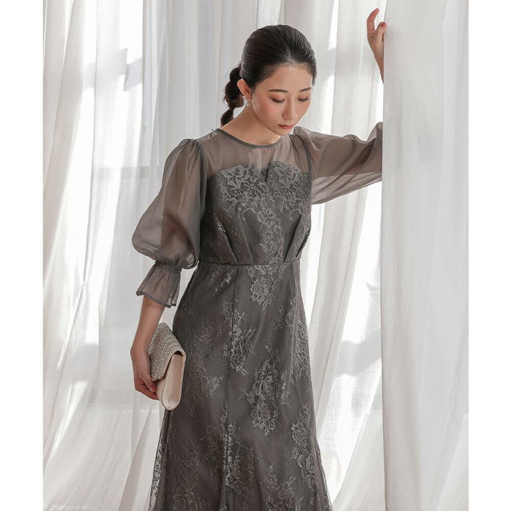 レースロングマーメイドドレス ドレス 結婚式 | epicday | 詳細画像28 