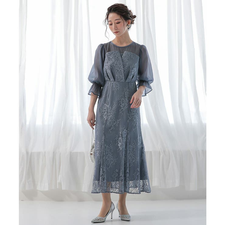 レースロングマーメイドドレス ドレス 結婚式 | epicday | 詳細画像33 