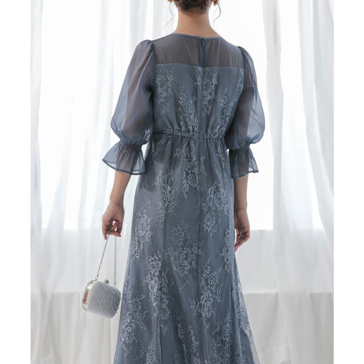 レースロングマーメイドドレス ドレス 結婚式 | epicday | 詳細画像35 