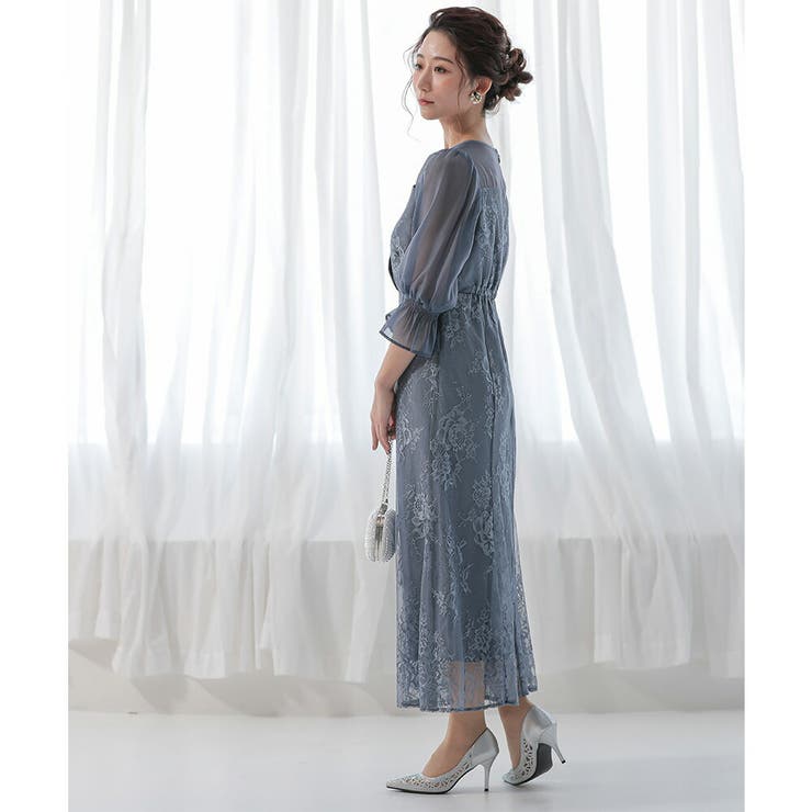 レースロングマーメイドドレス ドレス 結婚式 | epicday | 詳細画像36 