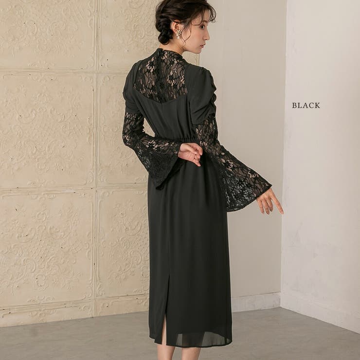 ⭐︎人気カラー　フレアスリーブ　ワンピースオケージョン　結婚式 ⭐︎人気カラー フレアスリーブ ワンピースオケージョン 結婚式 楽天