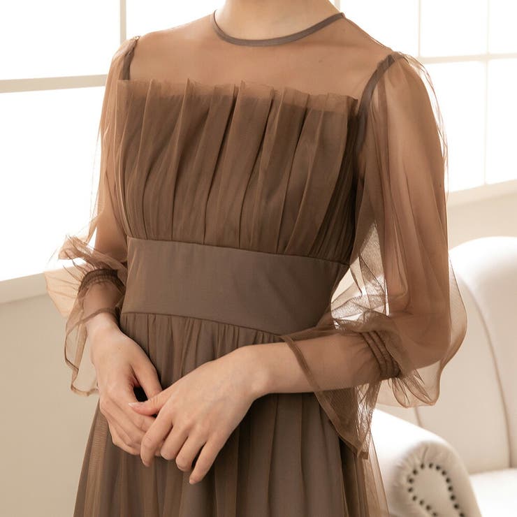 チュールビスチェ ドレス ワンピース | epicday | 詳細画像29 