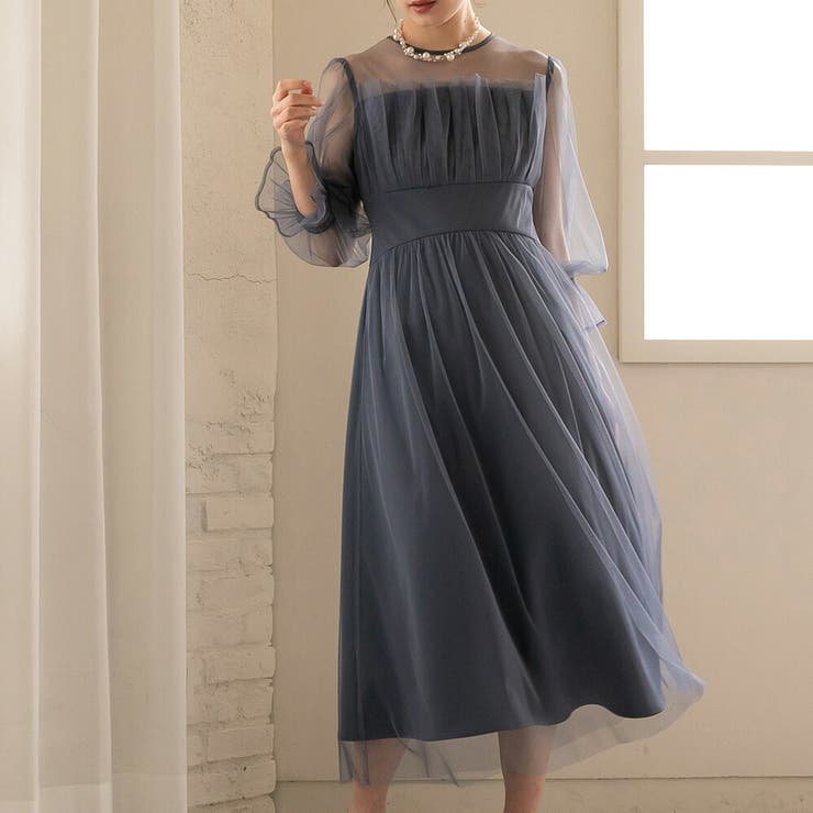 チュールビスチェ ドレス ワンピース | epicday | 詳細画像27 