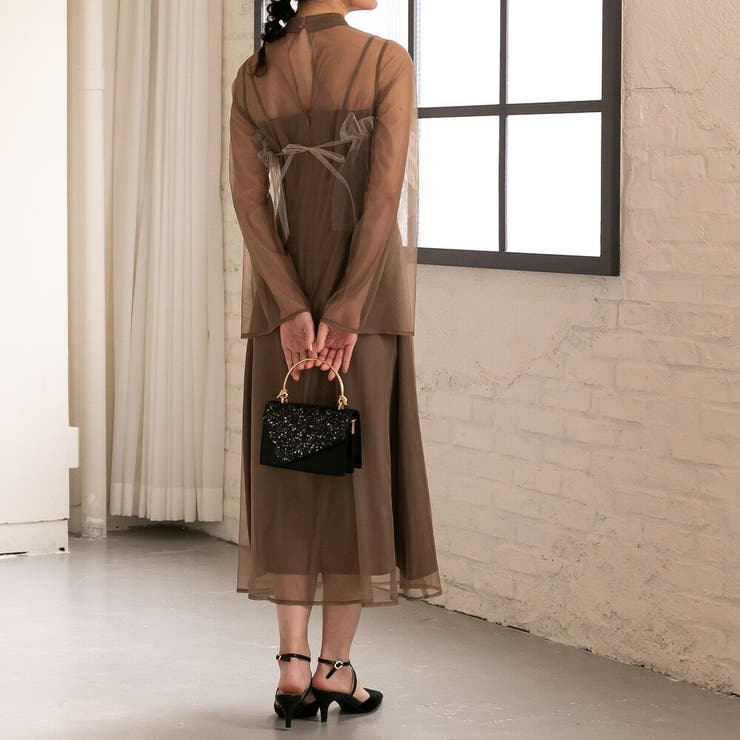 フリルチュール＆ロングドレスset フリルチュール ロングドレス | epicday | 詳細画像16 